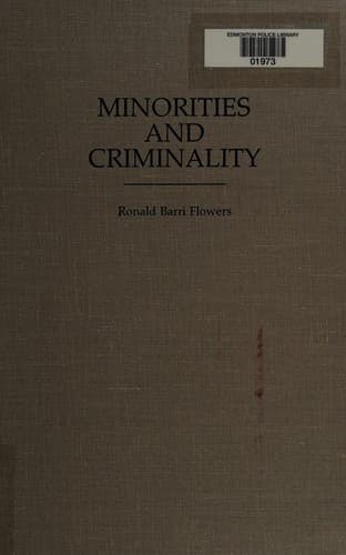 Cover image for Minorities and criminality