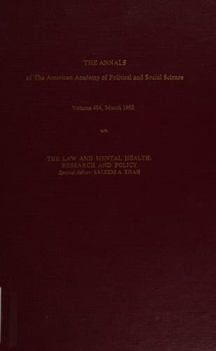 The Law and Mental Health
