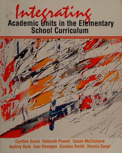 Cover image for Integrating academic units in the elementary school curriculum