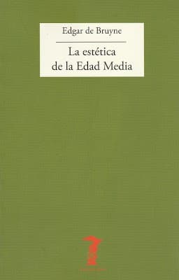 Cover image for La estética de la Edad Media