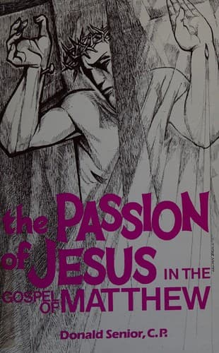 Cover image for The Passion of Jesus in the Gospel of Matthew