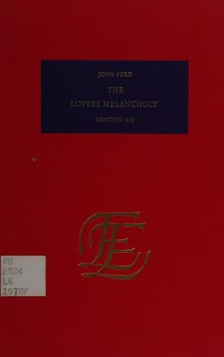 Cover image for The lovers melancholy.