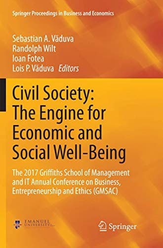 Cover image for Civil Society : The Engine for Economic and Social Well-Being