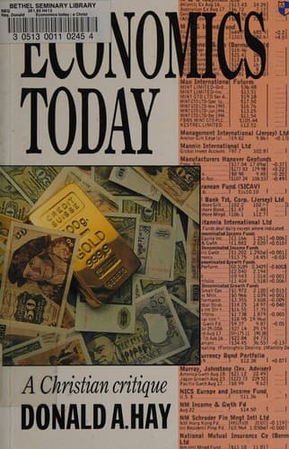 Cover image for Economics today