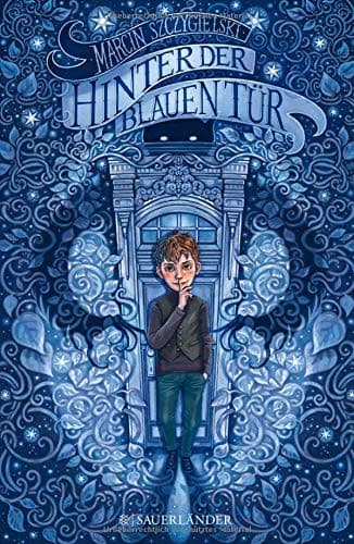 Cover image for Hinter der blauen Tür
