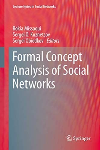 Cover image for Formal Concept Analysis of Social Networks