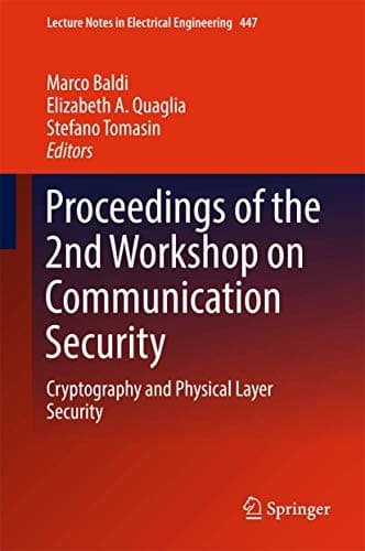Cover image for Proceedings of the 2nd Workshop on Communication Security