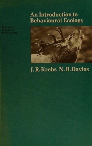Cover image for An introduction to behavioural ecology