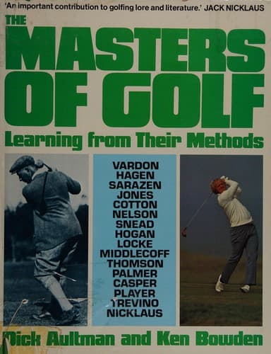 Cover image for The masters of golf