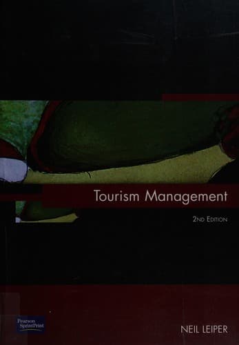 Cover image for Tourism management