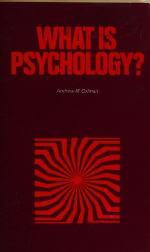 Cover image for What is psychology?