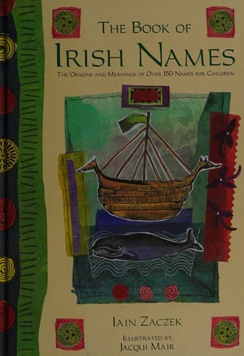 Cover image for The Book of Irish Names