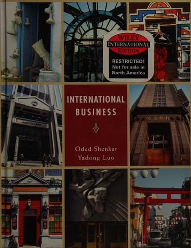 Cover image for International business