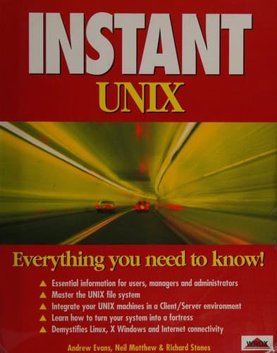 Cover image for Instant Unix