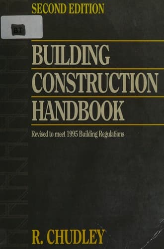 Cover image for Building Construction Handbook
