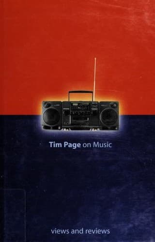 Cover image for Tim Page on music : views and reviews