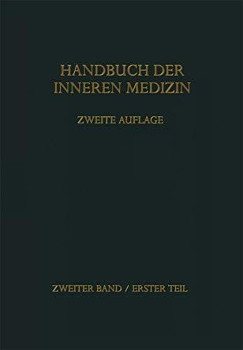 Cover image for Handbuch der inneren Medizin
