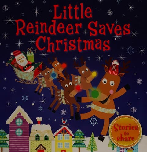 Cover image for Little Reindeer saves Christmas