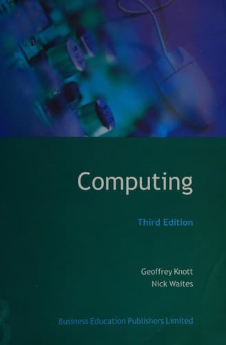 Cover image for Computing