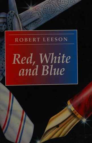 Cover image for Red, white and blue