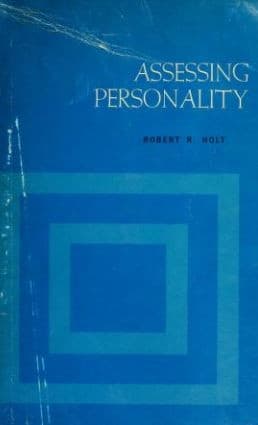Cover image for Assessing personality