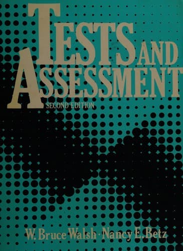 Cover image for Tests and assessment