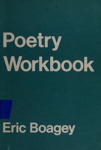 Cover image for Poetry workbook