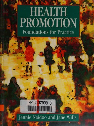 Cover image for Health promotion