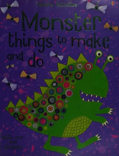 Cover image for Monster things to make and do