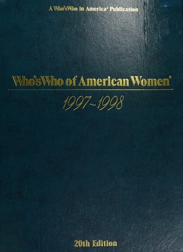 Who's Who of American Women 1997-1998 (Who's Who of American Women)