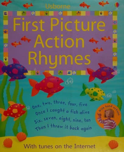 Cover image for Usborne first picture action rhymes