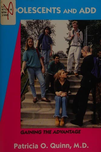 Cover image for Adolescents and ADD