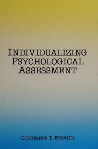 Cover image for Individualizing psychological assessment