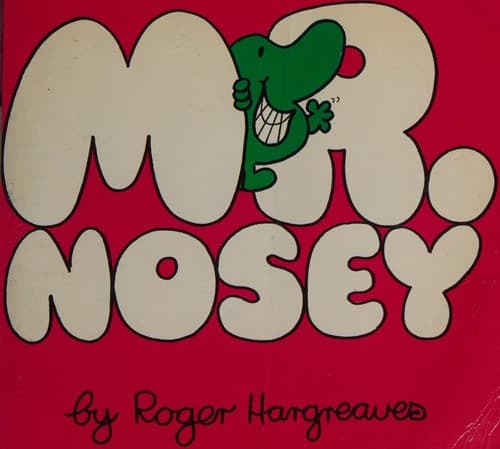 Cover image for Mr Nosey.