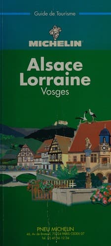 Cover image for Alsace Lorraine Vosges