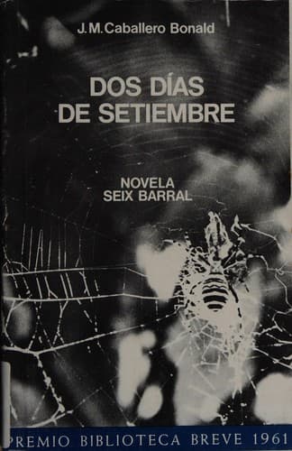 Cover image for Dos días de setiembre