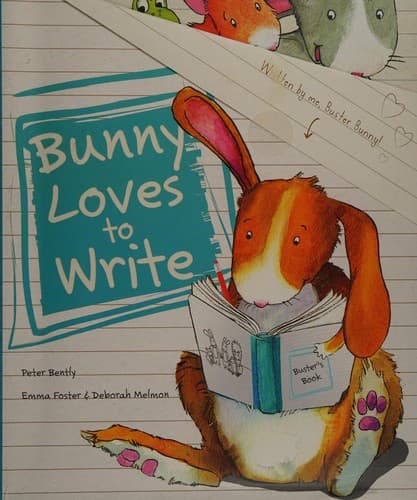 Cover image for Bunny loves to write