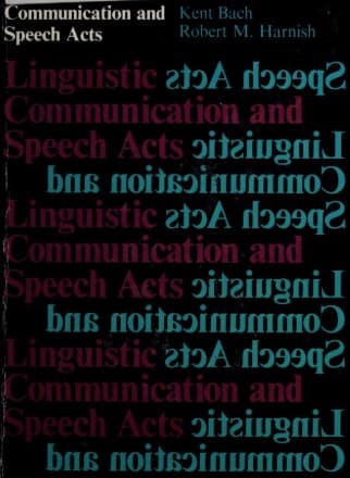 Cover image for Linguistic Communication and Speech Acts
