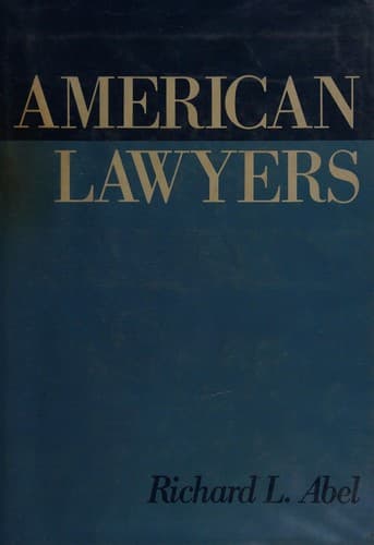 Cover image for American lawyers