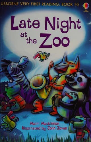 Cover image for Late night at the zoo
