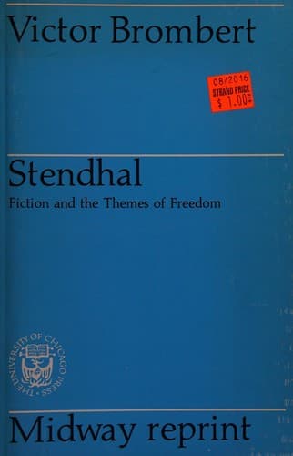 Cover image for Stendhal