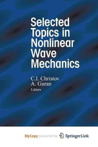 Cover image for Selected Topics in Nonlinear Wave Mechanics