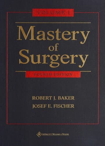 Cover image for Mastery of surgery