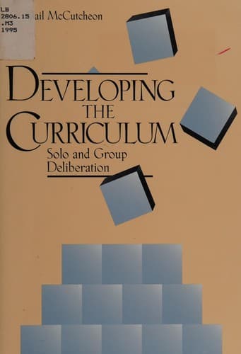 Cover image for Developing the curriculum