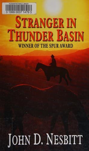 Cover image for Stranger in thunder basin