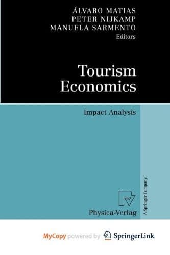 Cover image for Tourism Economics