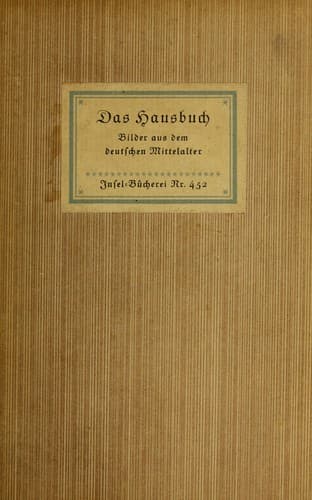 Das Hausbuch