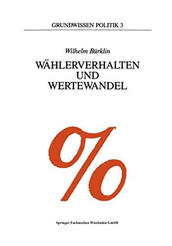 Cover image for Wählerverhalten und Wertewandel