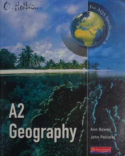 Cover image for A2 geography