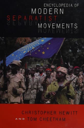 Cover image for Encyclopedia of modern separatist movements